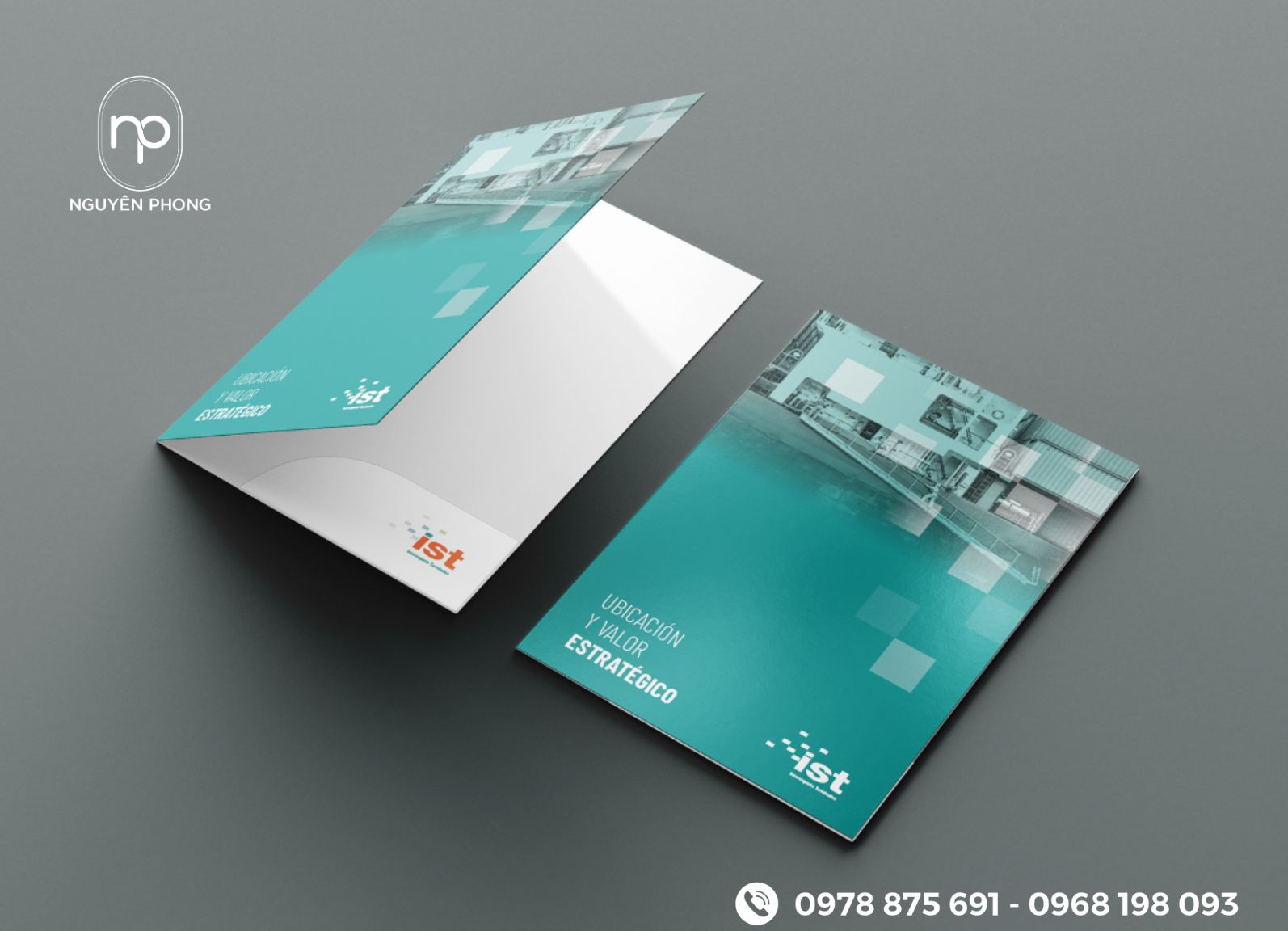 Mẫu kẹp file tài liệu ấn tượng